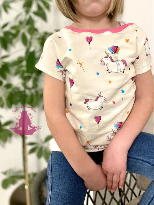 Bio French Terry - Allover Pummelhorn - Eigenproduktion - Pfirsichsand