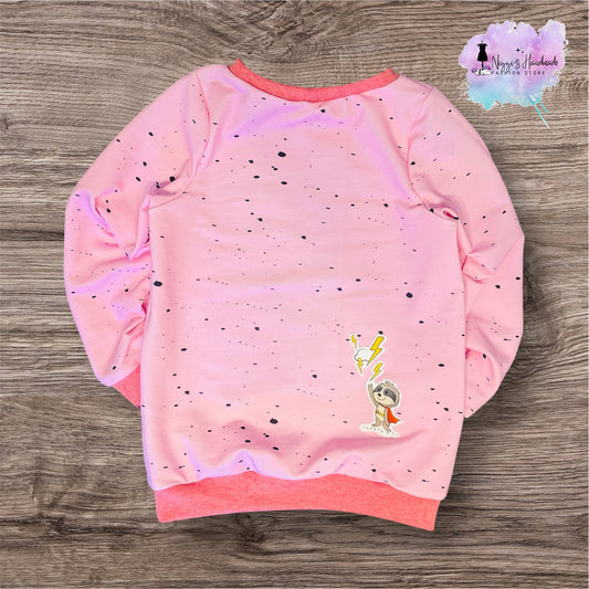 SuperFauli Pullover Gr. 110 - pink