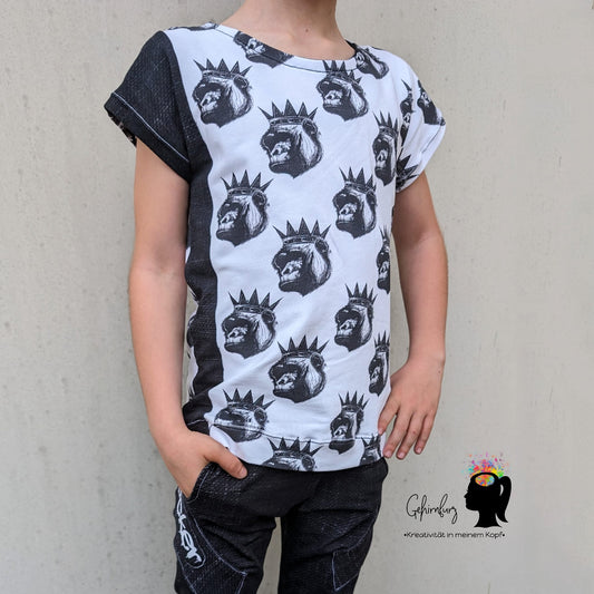 Fashion Ebook Sommer-Shirt Geo| Größe 74-170 DIN- A4 & DIN-A0 PDF zum download