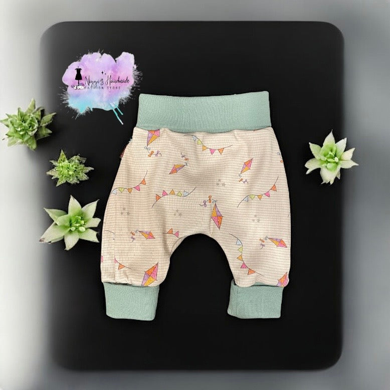 Mitwachsende Hose "Herbst" Gr. 62/68