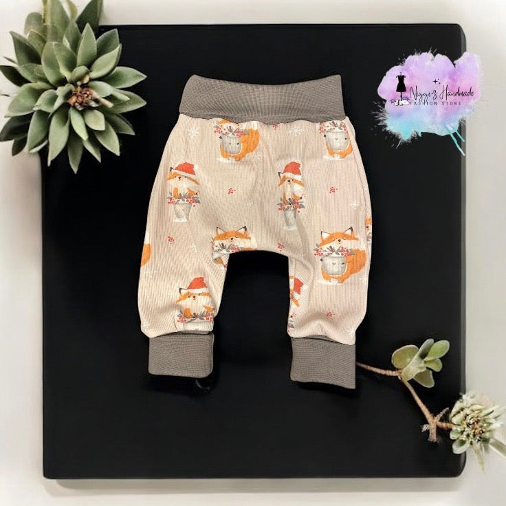 Mitwachsende Hose "Fuchs" Gr. 74/80