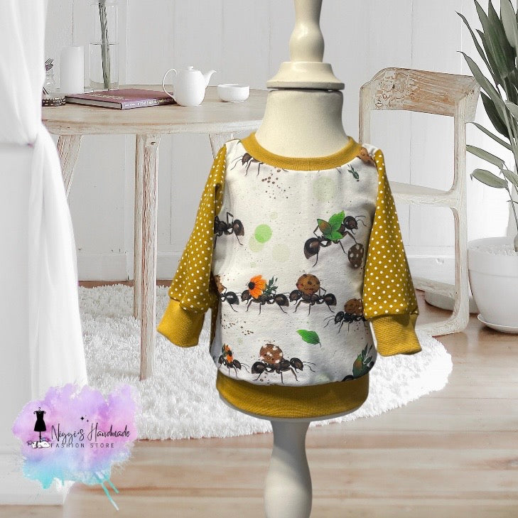 Ameisen Pullover Gr. 62