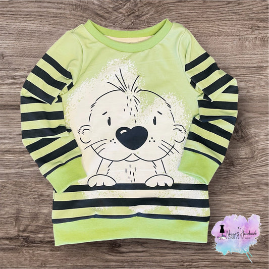 HerznaseOTTI Bio French Terry - Individuell wie du!