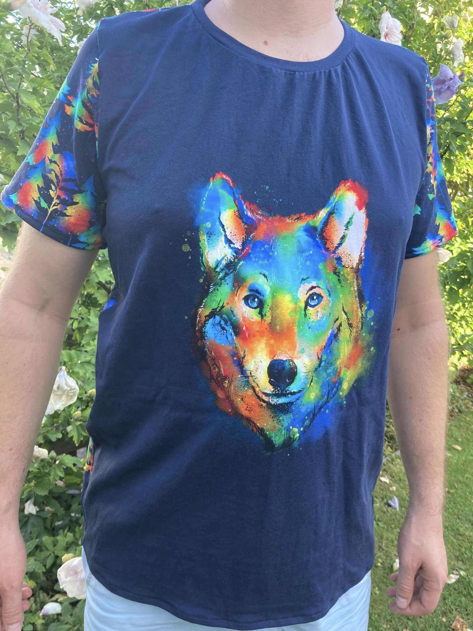 Fashion Ebook Schnittmuster für ein Basic T-Shirt für Herren in der Größe XXS bis 5XL in DIN- A4 & DIN-A0 PDF zum download