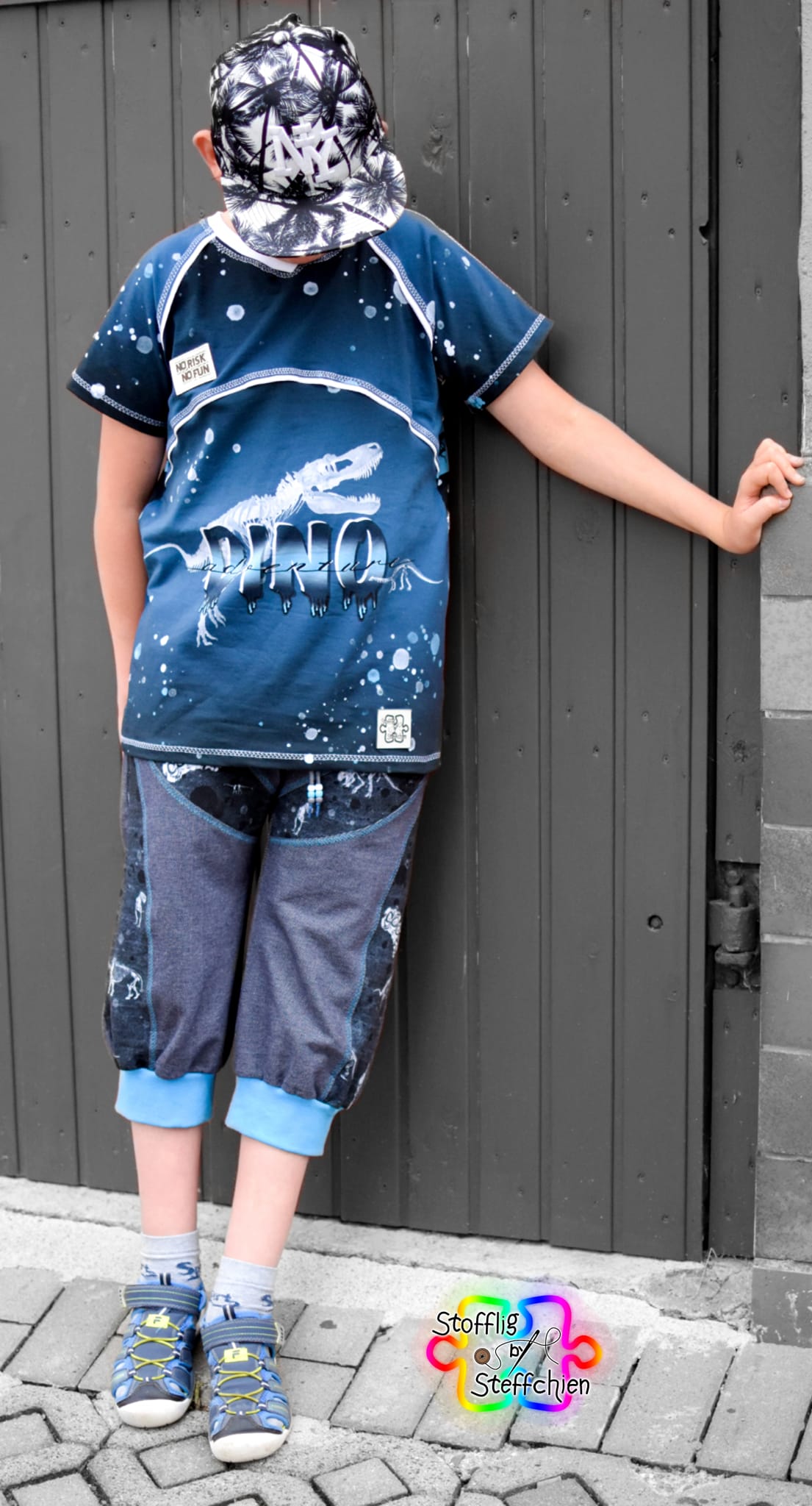 Fashion Ebook Schnittmuster für einen Kreativ Sweater in der Größe 62-170 in DIN- A4 & DIN-A0 PDF zum download