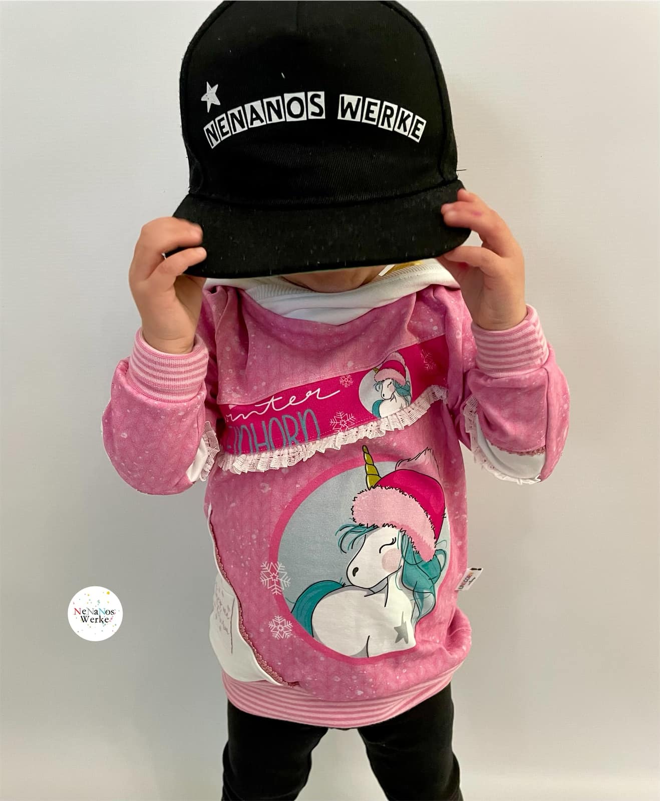 Fashion Ebook Schnittmuster für einen Hoodie Liam für Kinder in den Größe 80-170 in DIN- A4 & DIN-A0 PDF zum download