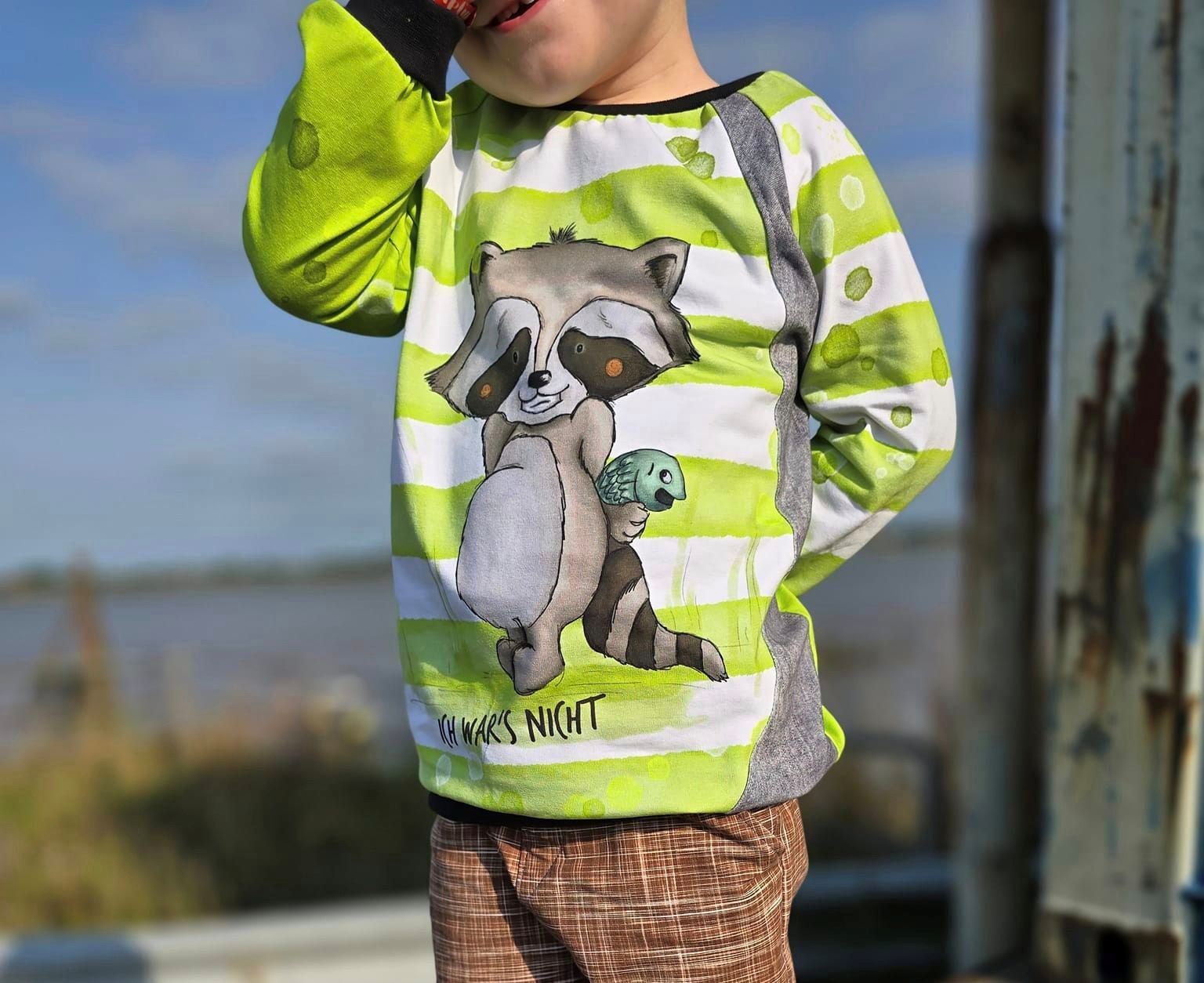 Fashion Ebook Schnittmuster für den Hoodie Elias in der Größe 74-170 in DIN- A4 & DIN-A0 PDF zum download