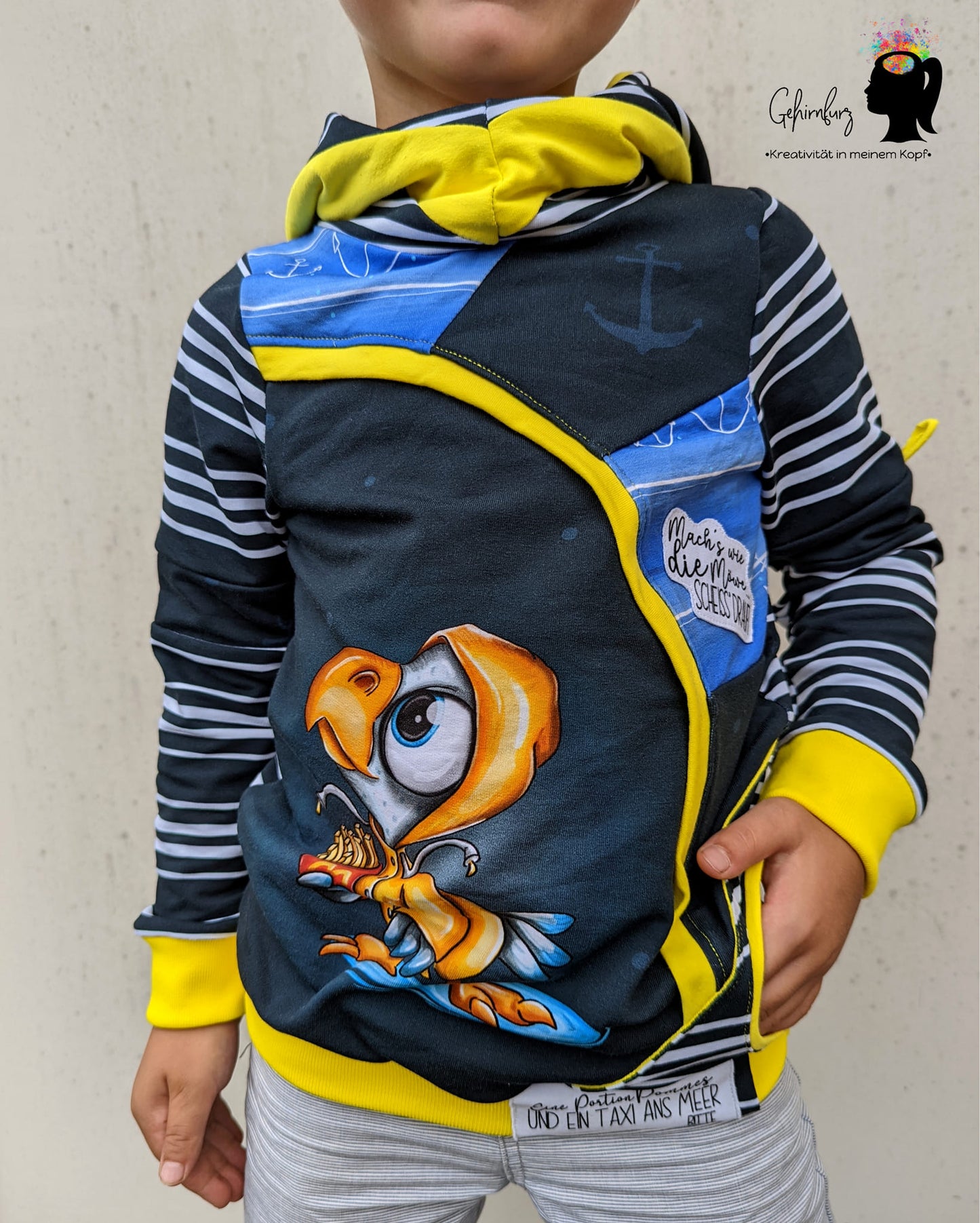 Fashion Ebook Hoodie Hoodily| Größe 80-170 DIN- A4 & DIN-A0 PDF zum download
