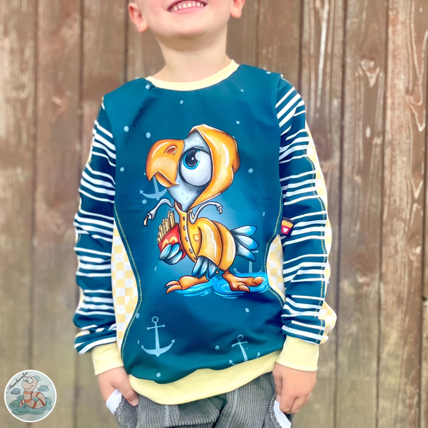 Fashion Ebook Schnittmuster für den Hoodie 4Gamer in der Größe 74-170 in DIN- A4 & DIN-A0 PDF zum download