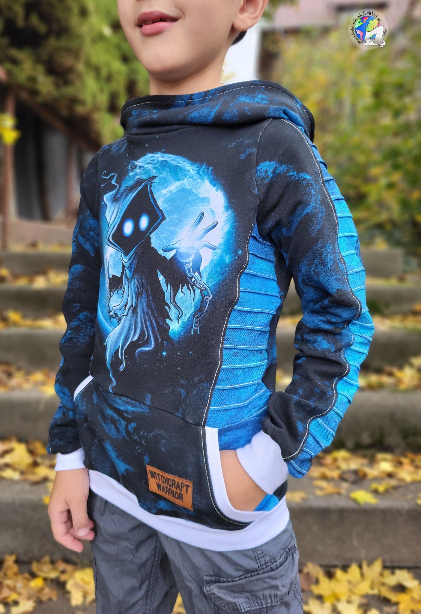 Fashion Ebook Schnittmuster für den Hoodie 4Gamer in der Größe 74-170 in DIN- A4 & DIN-A0 PDF zum download