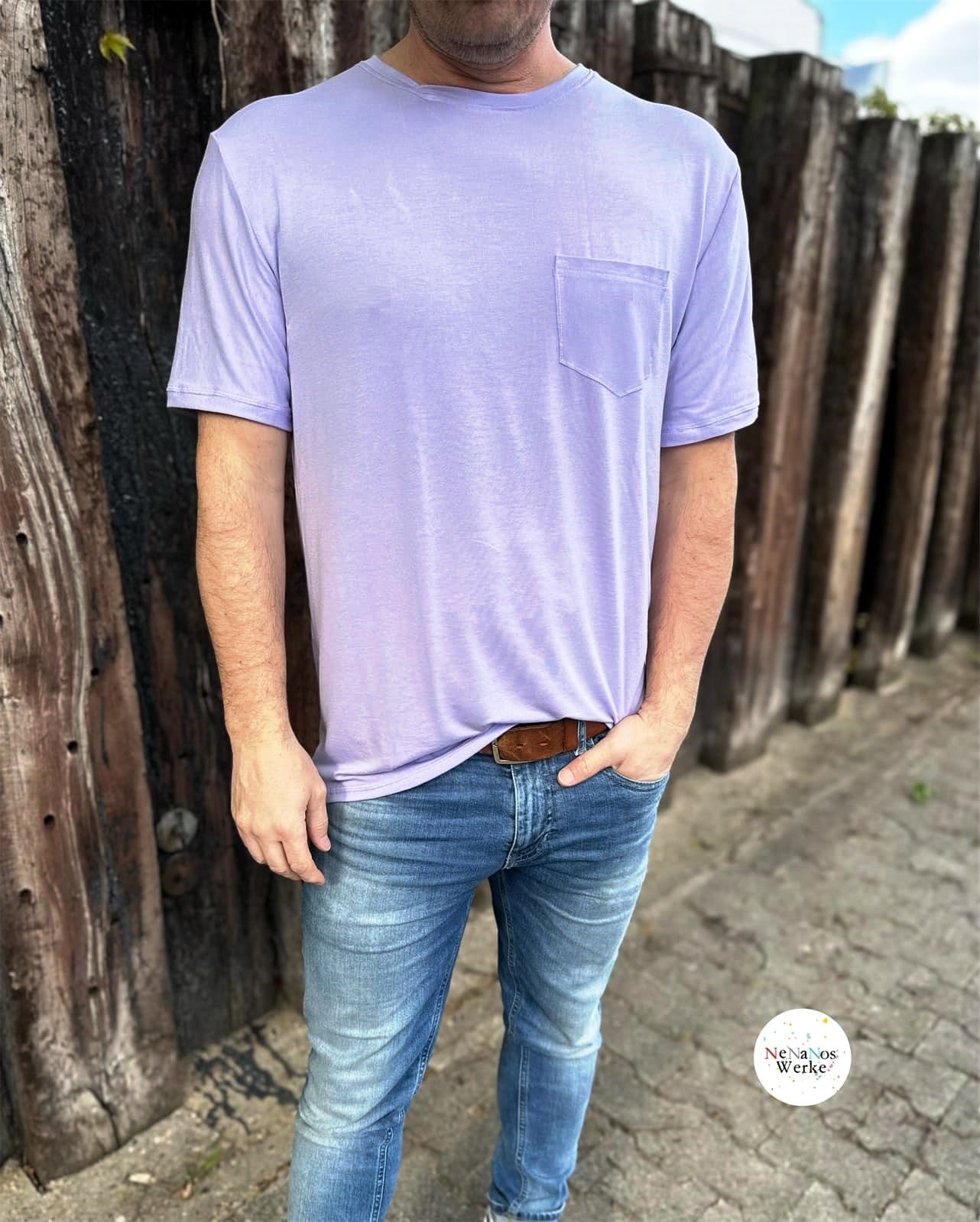 Fashion Ebook Schnittmuster für ein Basic T-Shirt für Herren in der Größe XXS bis 5XL in DIN- A4 & DIN-A0 PDF zum download
