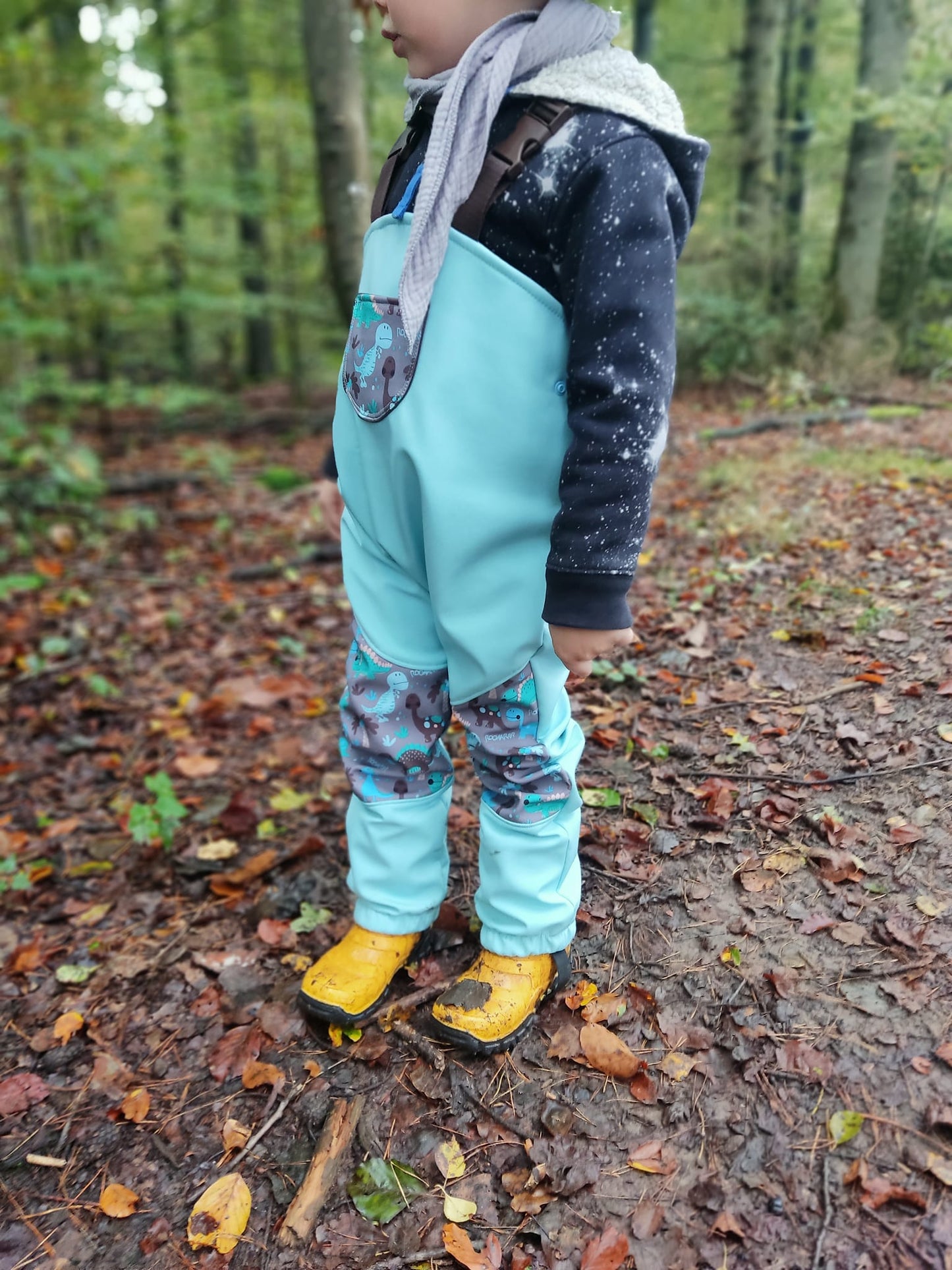 Fashion Ebook Schnittmuster für eine Matschhose Ben für Kinder in den Größe 74-122 in DIN- A4 & DIN-A0 PDF zum download
