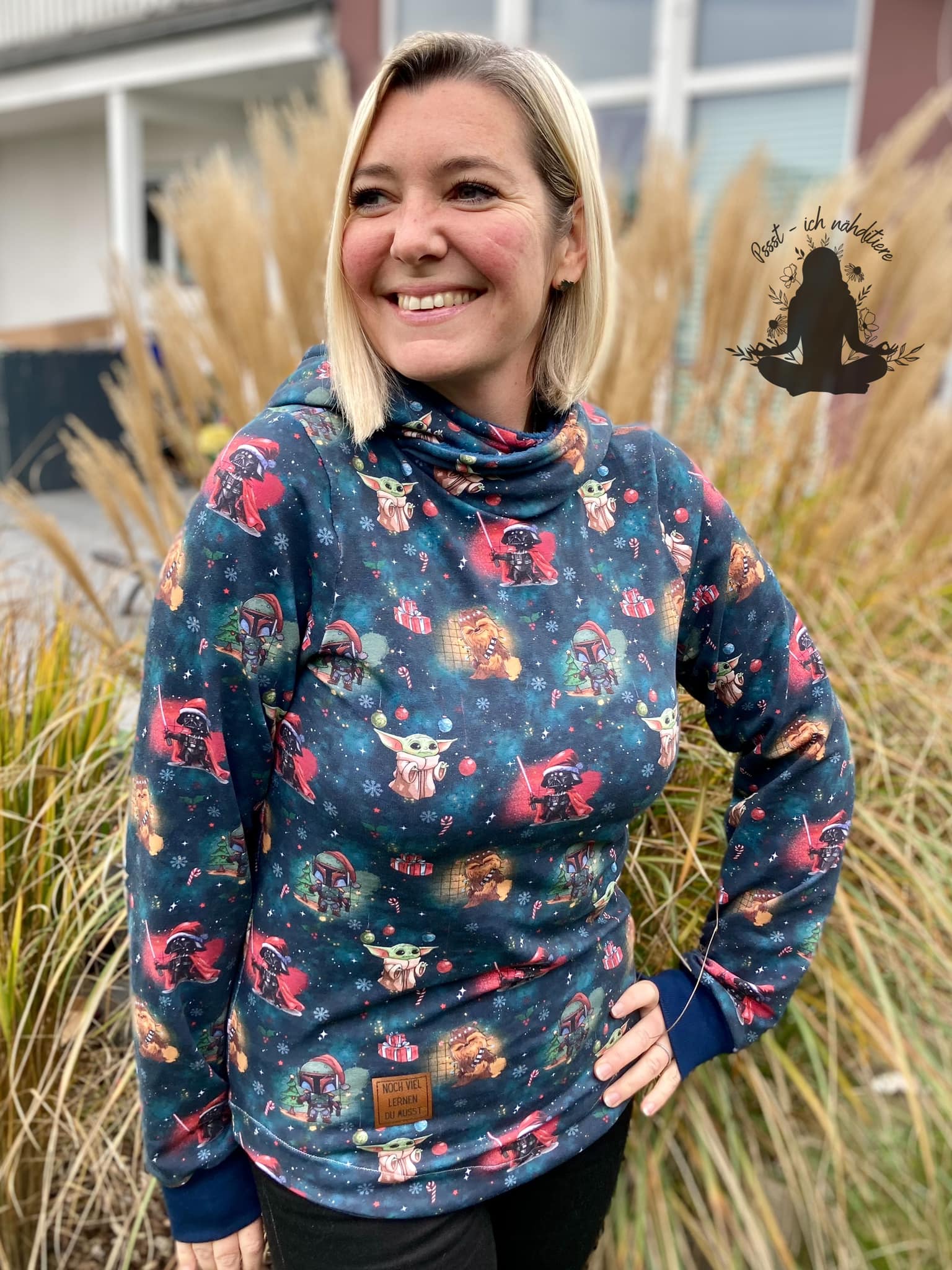 Fashion Ebook Schnittmuster für einen Hoodie Schiri für Kinder in den Größe 74-170 in DIN- A4 & DIN-A0 PDF zum download