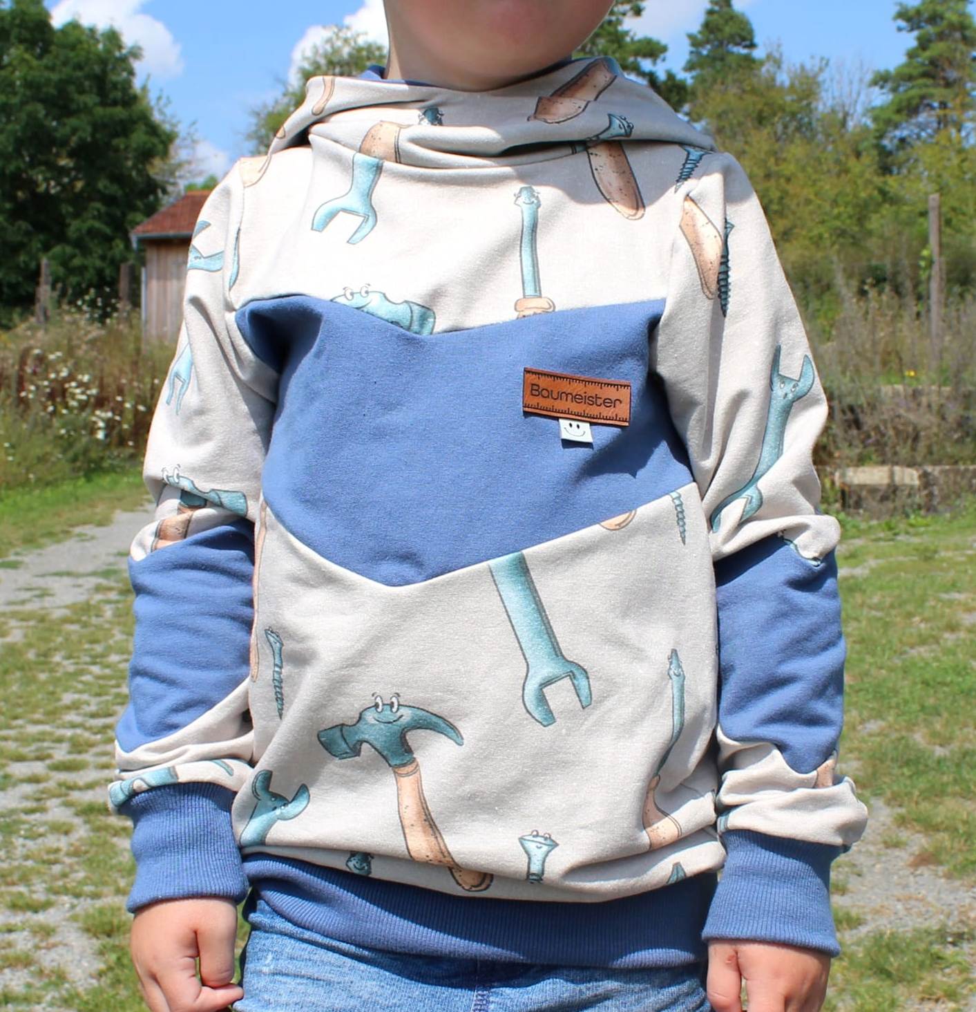 Fashion Ebook Hoodie Viking| Größe 74-170 DIN- A4 & DIN-A0 PDF zum download