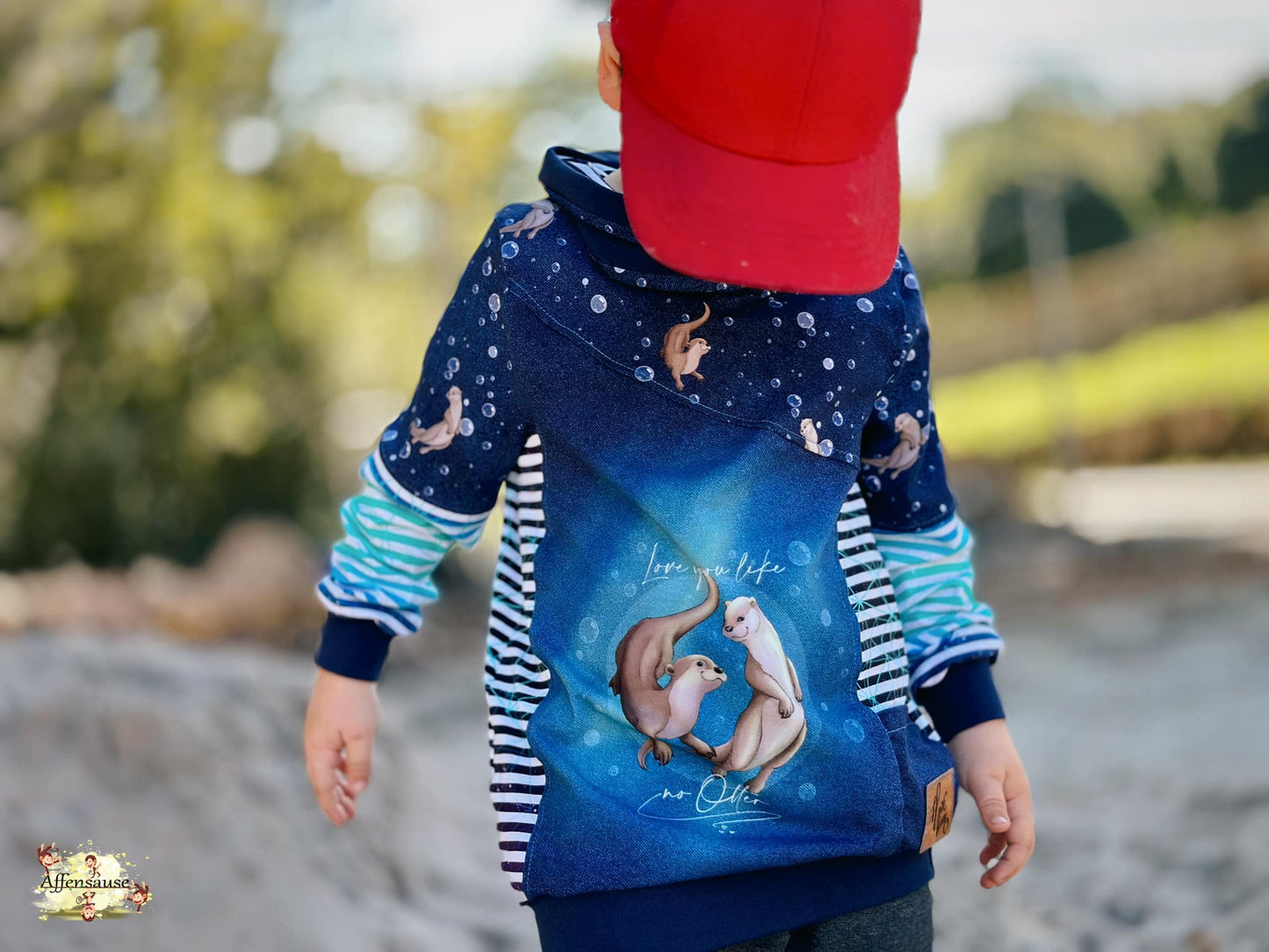 Fashion Ebook Schnittmuster für einen Hoodie Mix It für Kinder in den Größe 74-170 in DIN- A4 & DIN-A0 PDF zum download