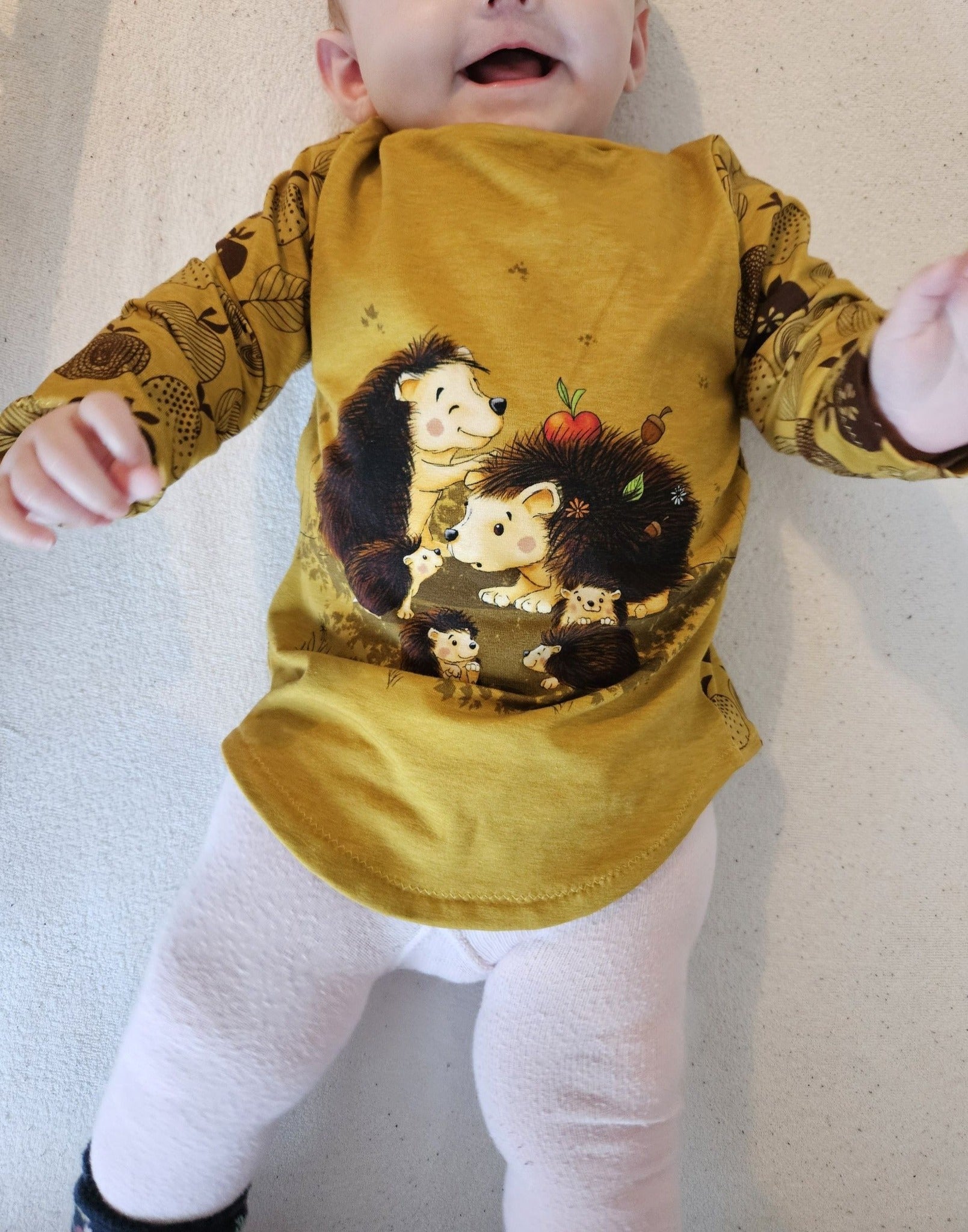 Fashion Ebook Schnittmuster für einen Hoodie Schiri für Kinder in den Größe 74-170 in DIN- A4 & DIN-A0 PDF zum download