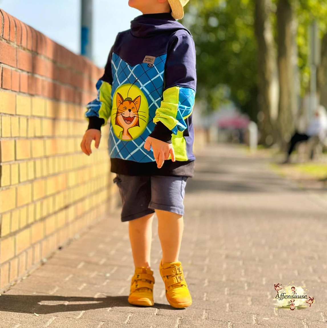 Fashion Ebook Hoodie Viking| Größe 74-170 DIN- A4 & DIN-A0 PDF zum download