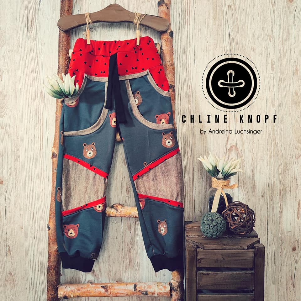 Fashion Ebook Schnittmuster für eine Hose Tarino in der Größe 68-170 in DIN- A4 & DIN-A0 PDF zum download