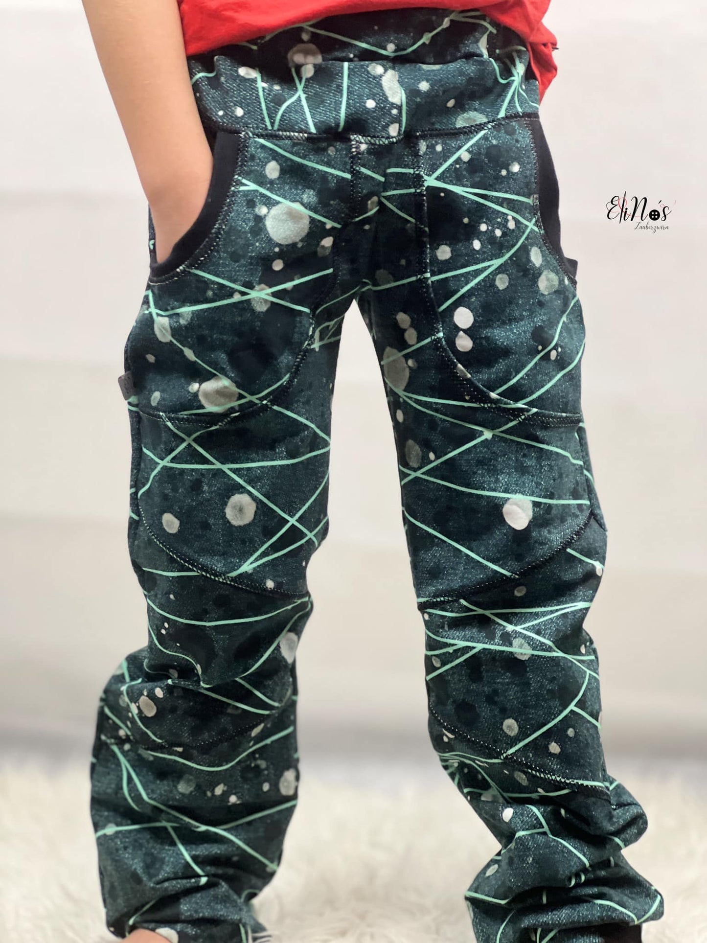 Fashion Ebook Schnittmuster für eine Hose Tarino in der Größe 68-170 in DIN- A4 & DIN-A0 PDF zum download