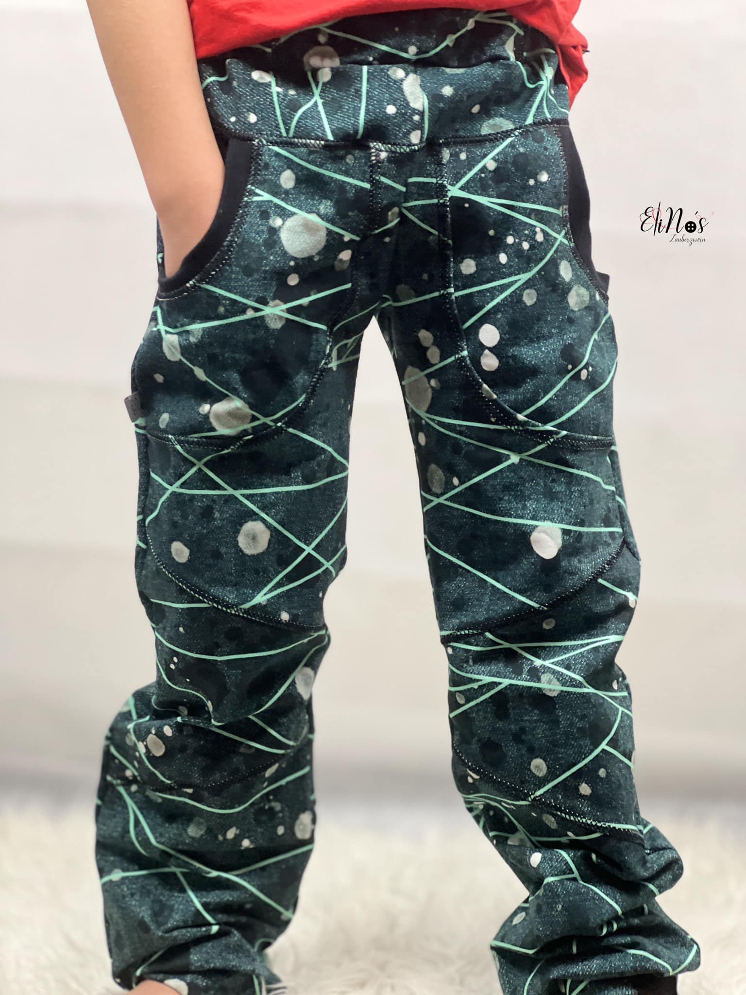 Fashion Ebook Schnittmuster für eine Hose Tarino in der Größe 68-170 in DIN- A4 & DIN-A0 PDF zum download