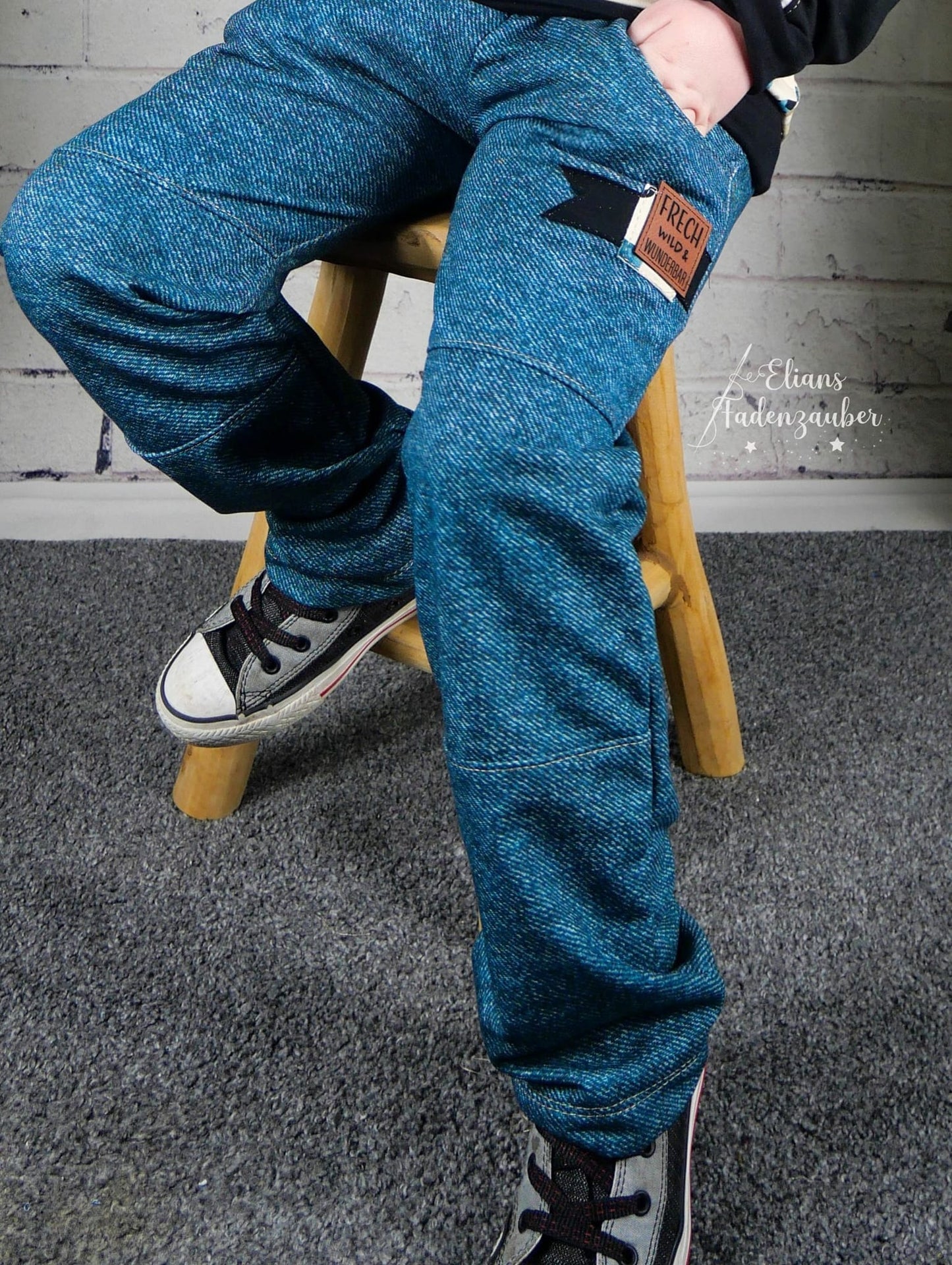 Fashion Ebook Schnittmuster für eine Hose Tarino in der Größe 68-170 in DIN- A4 & DIN-A0 PDF zum download