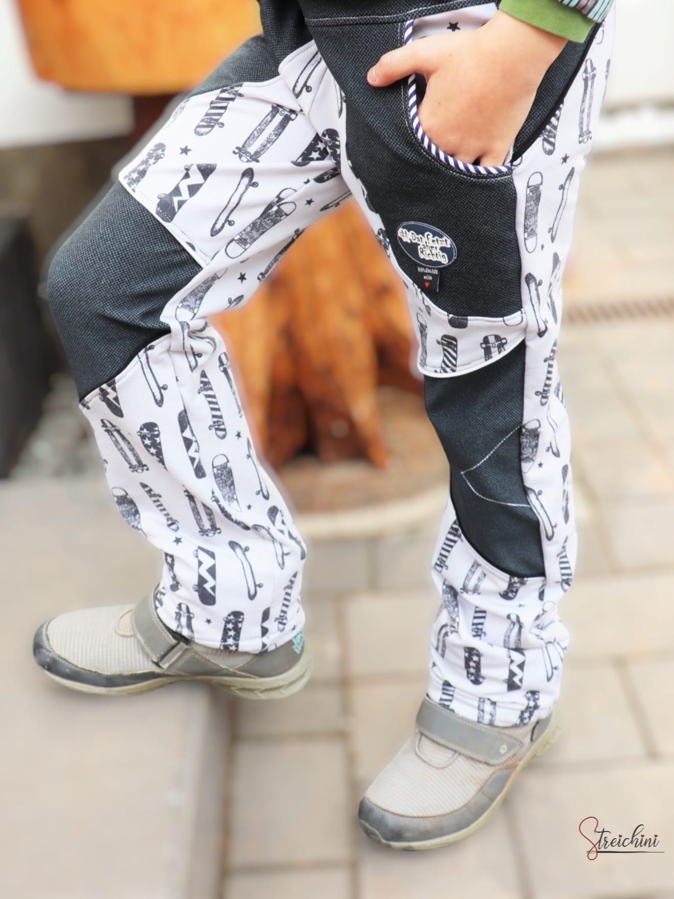 Fashion Ebook Schnittmuster für eine Hose Tarino in der Größe 68-170 in DIN- A4 & DIN-A0 PDF zum download