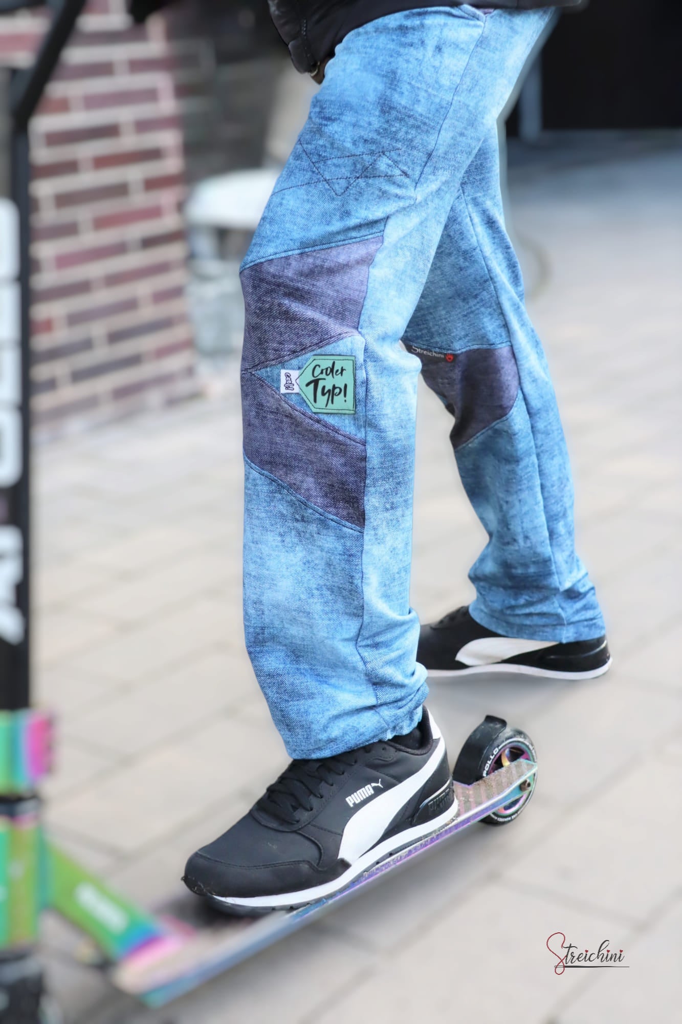 Fashion Ebook Schnittmuster für eine Hose Tarino in der Größe 68-170 in DIN- A4 & DIN-A0 PDF zum download