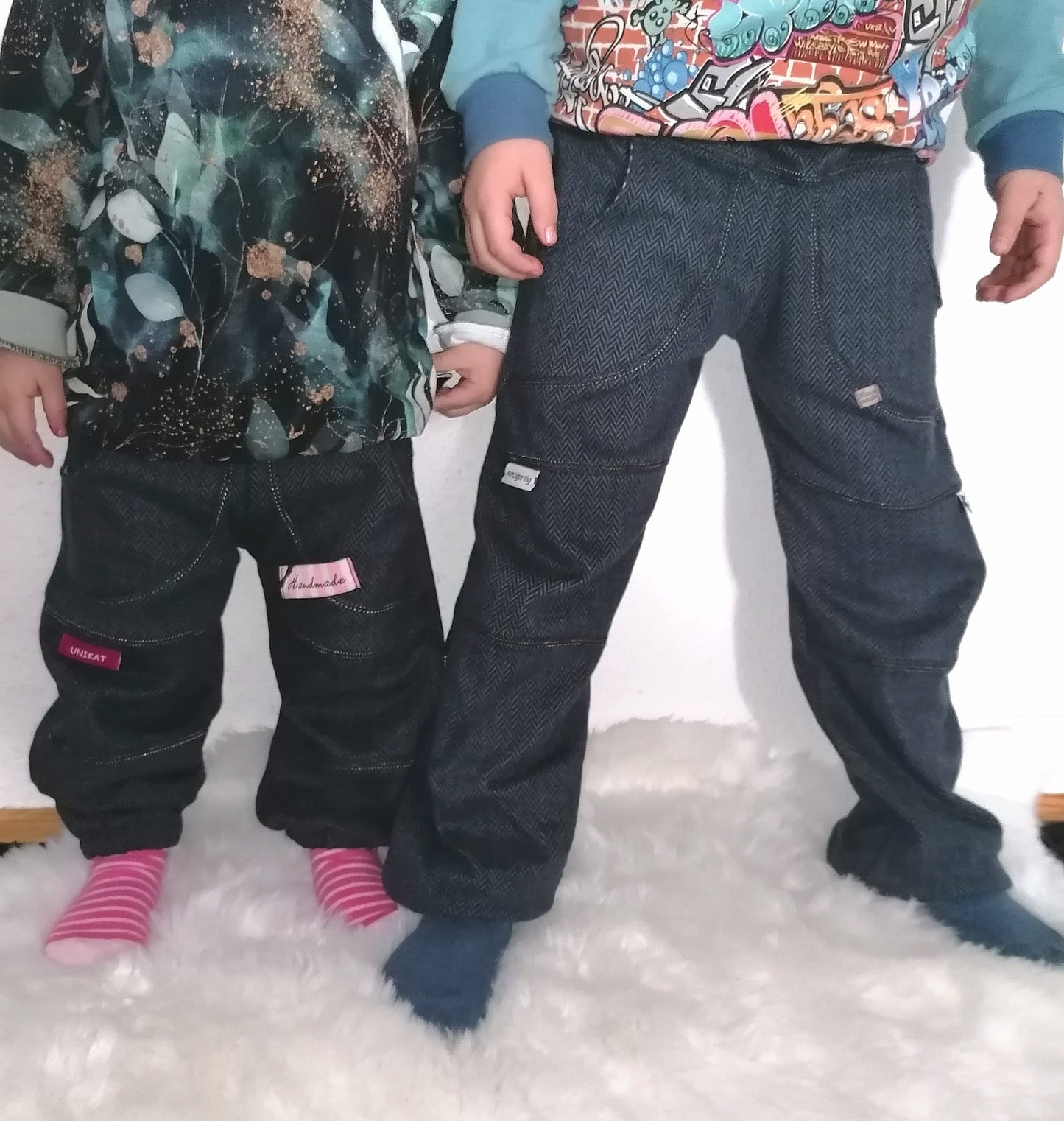 Fashion Ebook Schnittmuster für eine Hose Tarino in der Größe 68-170 in DIN- A4 & DIN-A0 PDF zum download