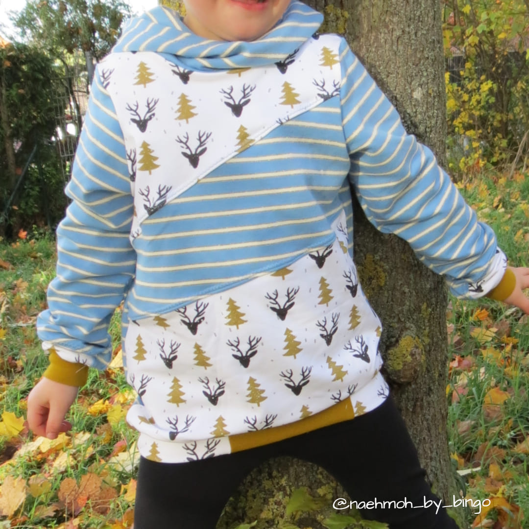 Fashion Ebook Hoodie Kiano | Größe 80-170 DIN- A4 & DIN-A0 PDF zum download