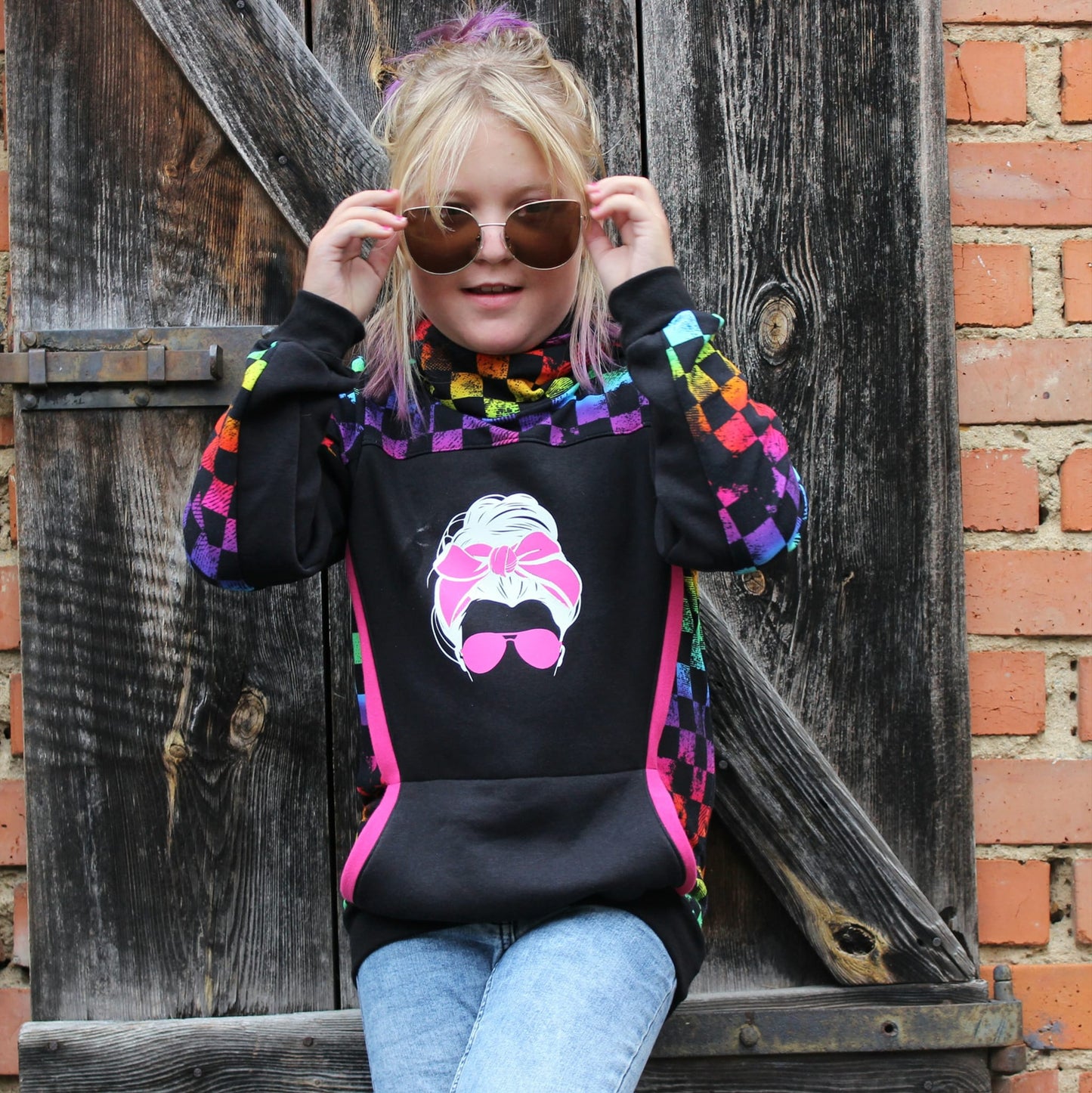Fashion Ebook Schnittmuster für den Hoodie 4Gamer in der Größe 74-170 in DIN- A4 & DIN-A0 PDF zum download