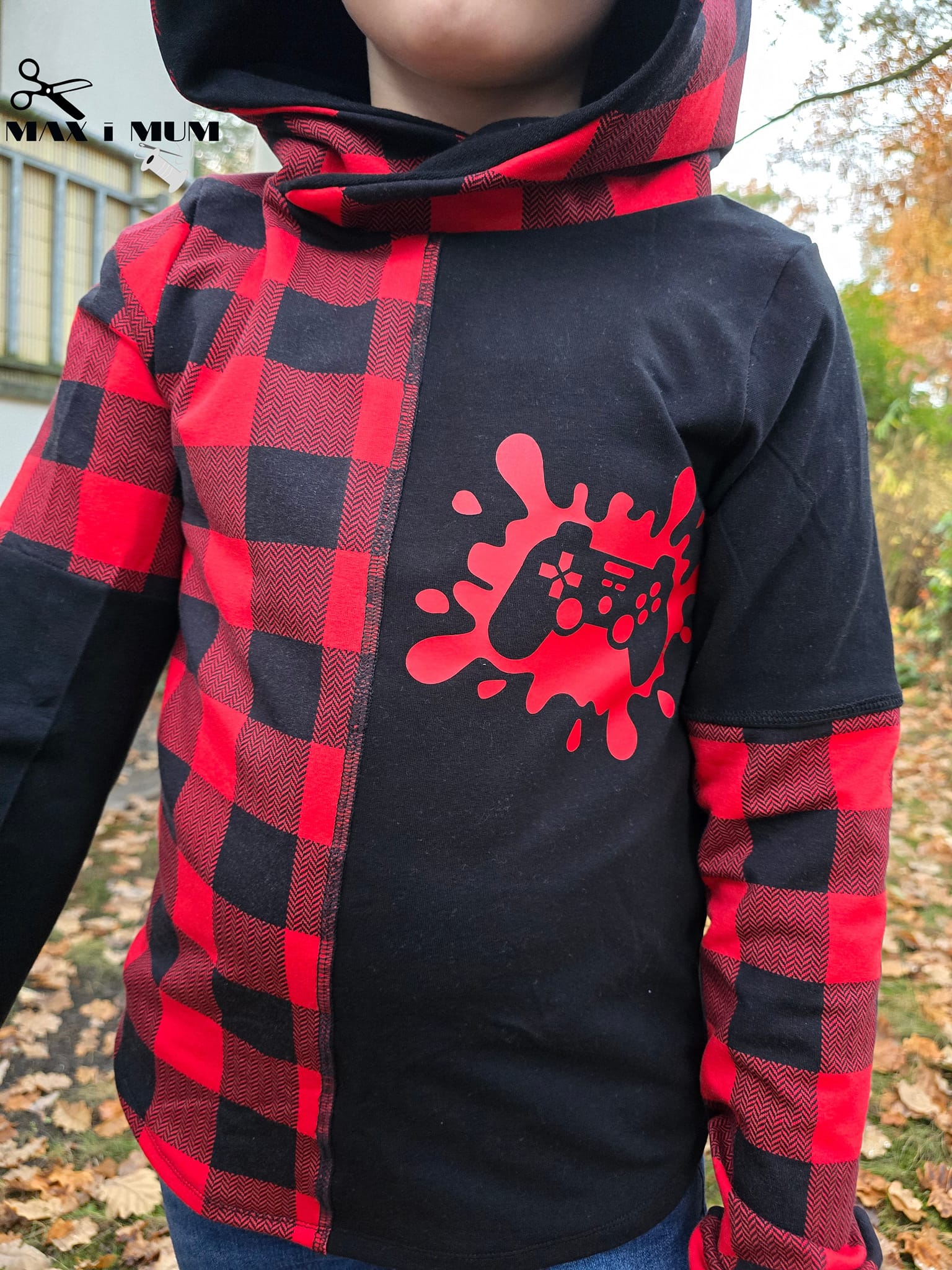 Fashion Ebook Schnittmuster für einen Hoodie Schiri für Kinder in den Größe 74-170 in DIN- A4 & DIN-A0 PDF zum download