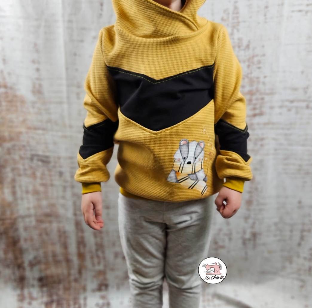 Fashion Ebook Hoodie Viking| Größe 74-170 DIN- A4 & DIN-A0 PDF zum download