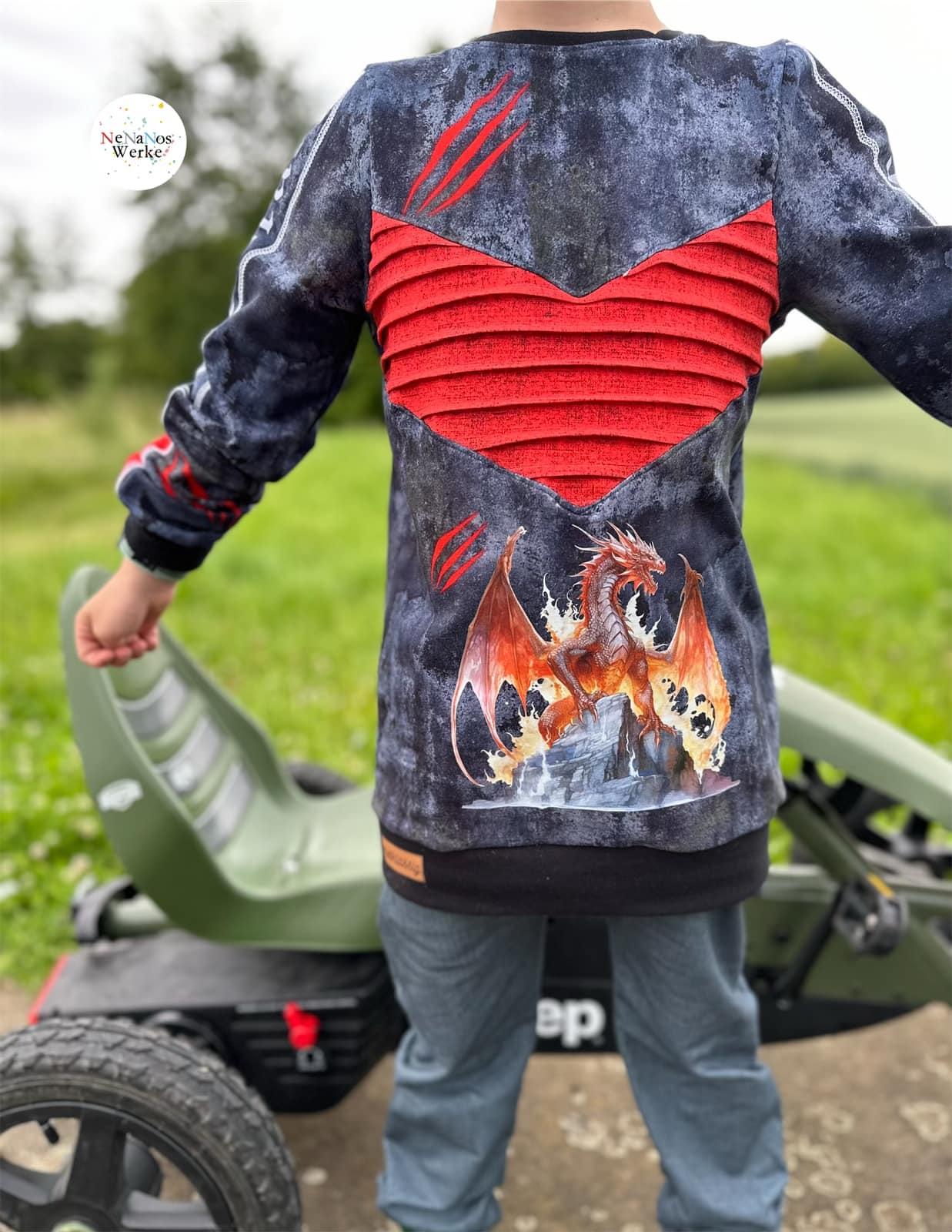 Fashion Ebook Hoodie Viking| Größe 74-170 DIN- A4 & DIN-A0 PDF zum download