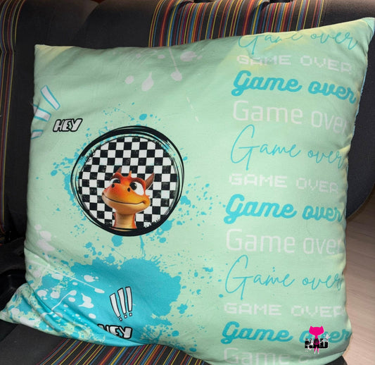 Bio Interlock Jersey - Panel Gamer Drache - Eigenproduktion - Mint