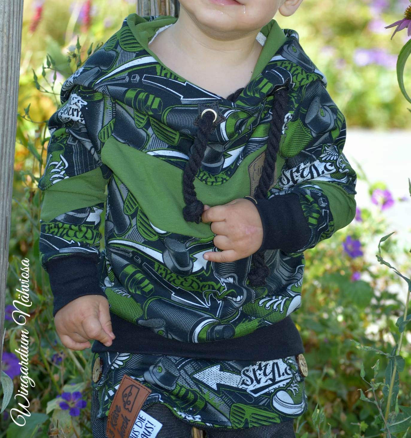 Fashion Ebook Hoodie Viking| Größe 74-170 DIN- A4 & DIN-A0 PDF zum download