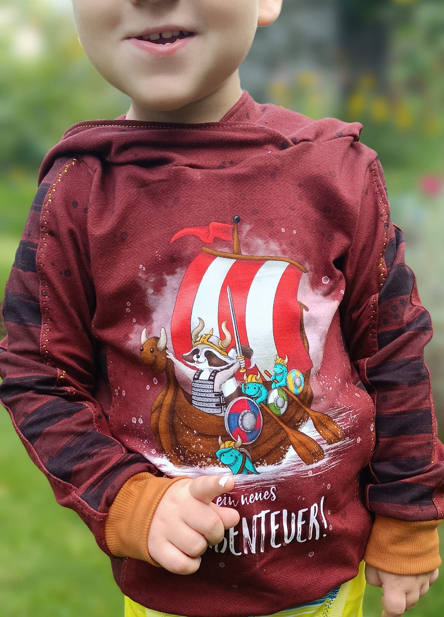 Fashion Ebook Hoodie Viking| Größe 74-170 DIN- A4 & DIN-A0 PDF zum download