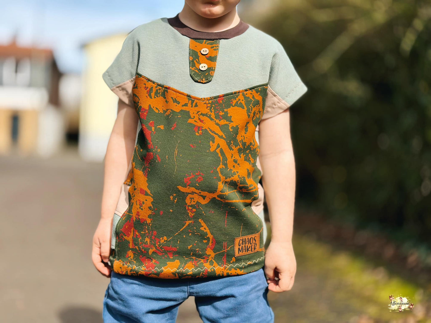 Fashion Ebook Sommer-Shirt Geo| Größe 74-170 DIN- A4 & DIN-A0 PDF zum download