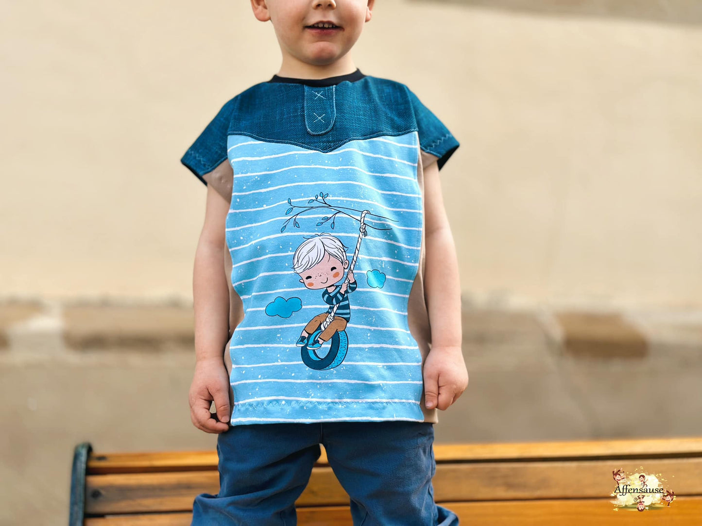 Fashion Ebook Sommer-Shirt Geo| Größe 74-170 DIN- A4 & DIN-A0 PDF zum download