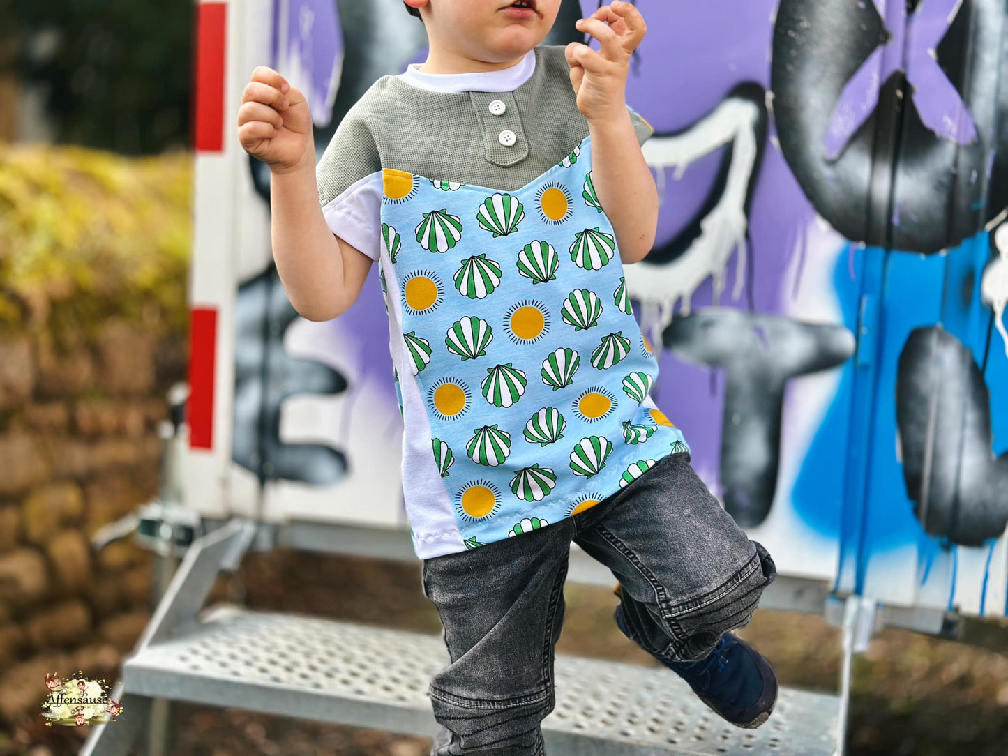 Fashion Ebook Sommer-Shirt Geo| Größe 74-170 DIN- A4 & DIN-A0 PDF zum download