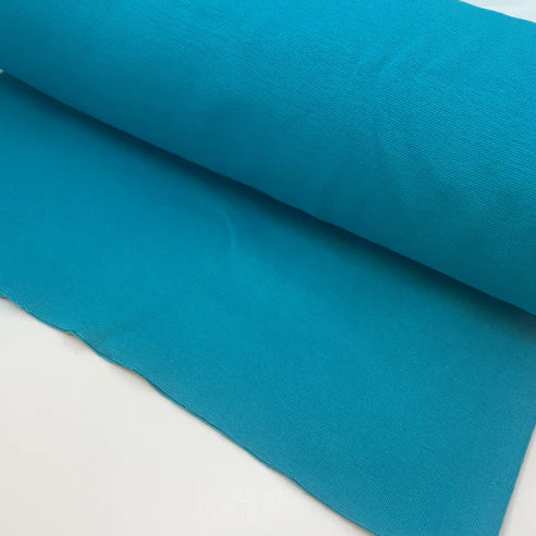 Bündchen Standard - Fein Ripp - Uni - Petrol