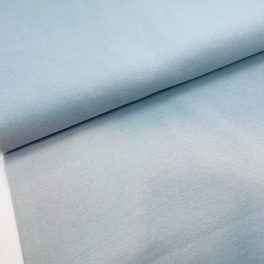 Bündchen Standard - Fein Ripp - Uni - Lichtgrau