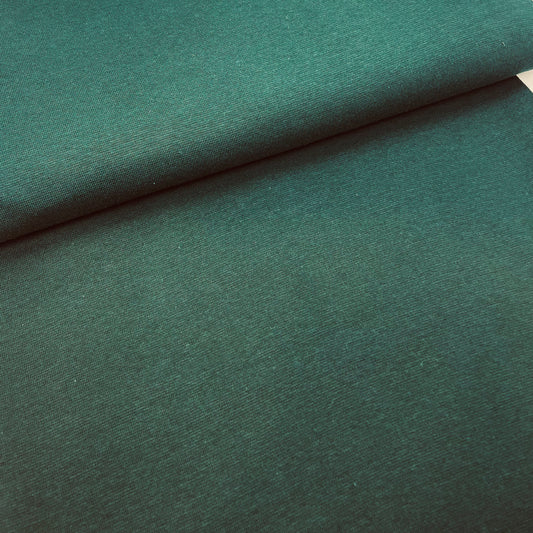 Bündchen Standard - Fein Ripp - Uni - Flaschengrün