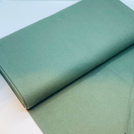 Bündchen Standard - Fein Ripp - Uni - Olivgrün