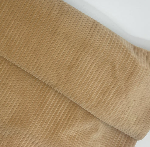 Cord - Breitcord - Weich - Uni - Camel