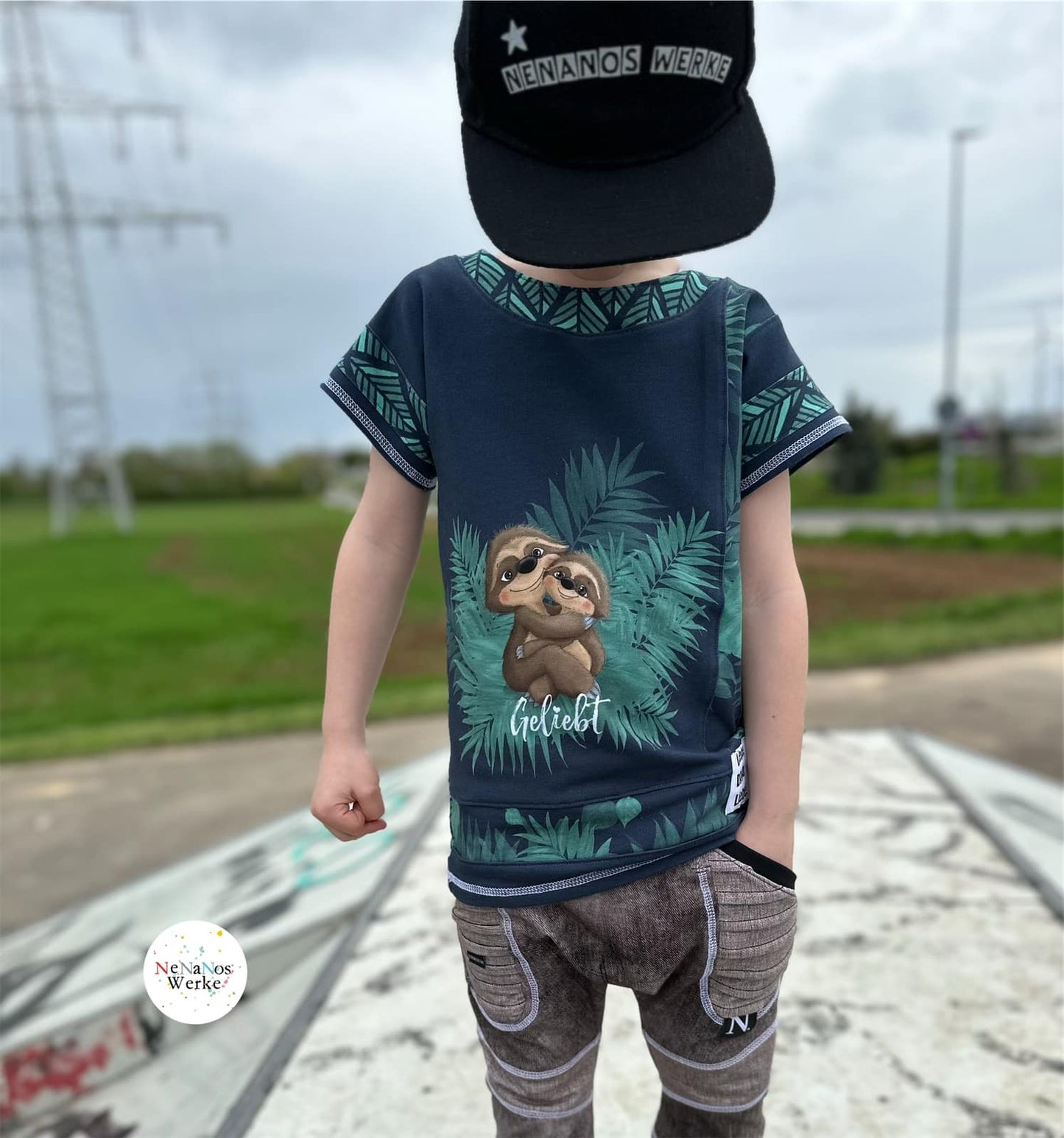 Fashion Ebook Sommer-Shirt Geo| Größe 74-170 DIN- A4 & DIN-A0 PDF zum download