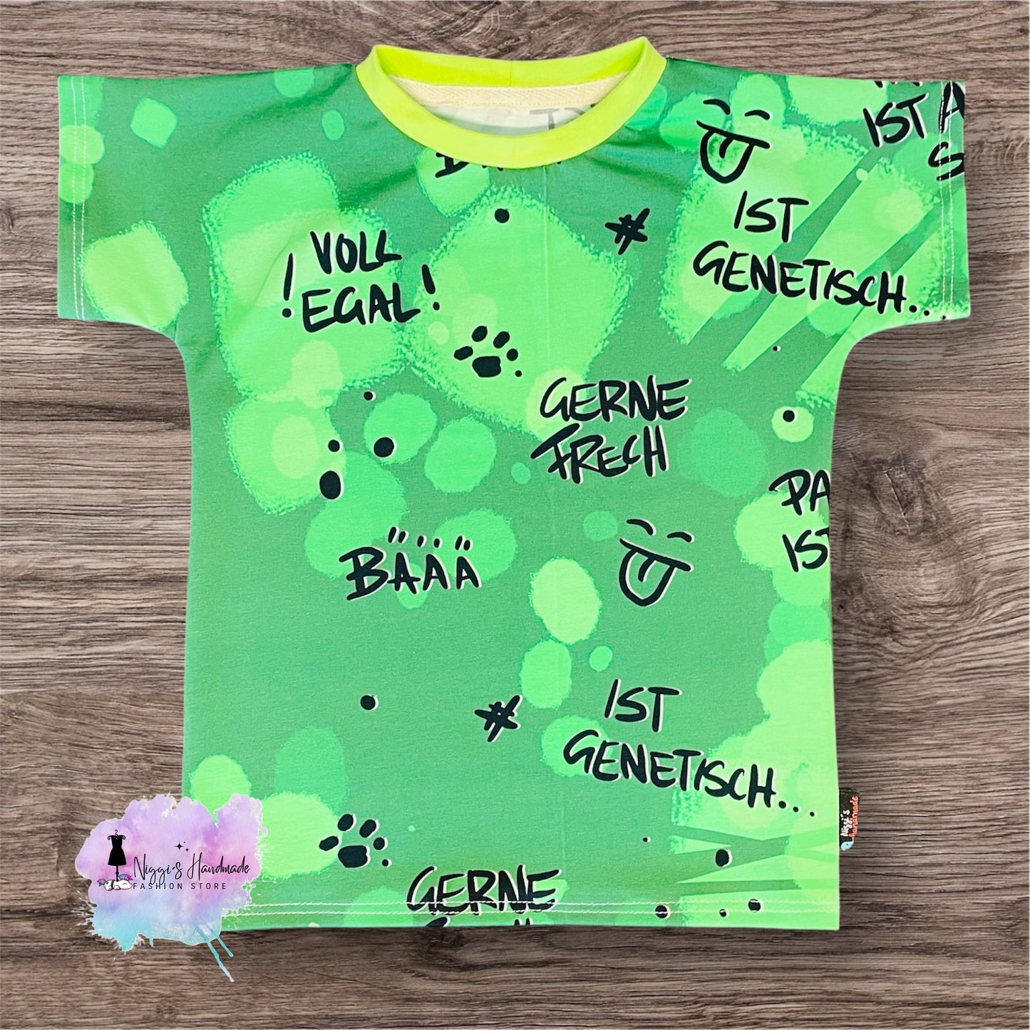 Leider Frech T-Shirt Gr. 98 - grün