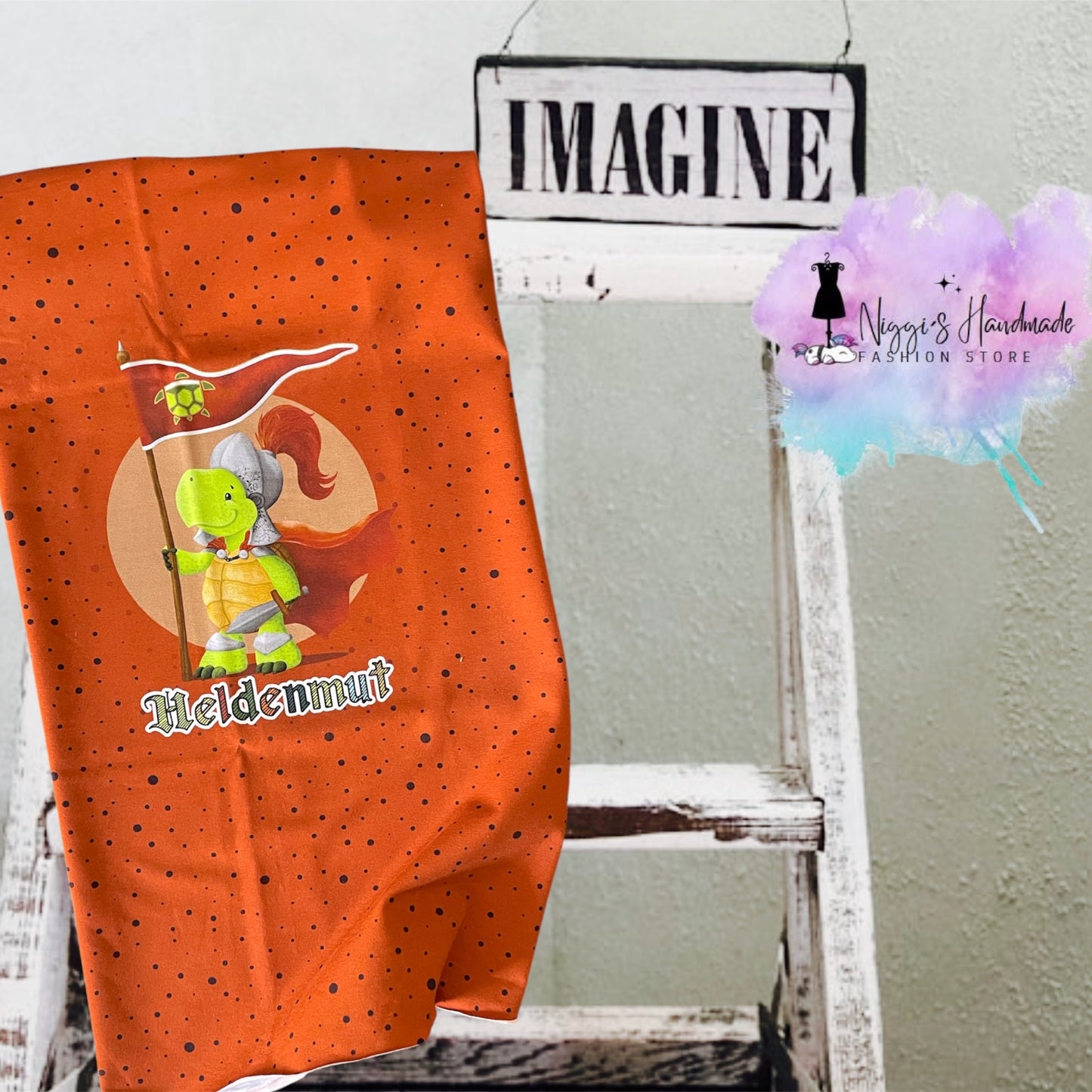 Heldenmut Bio Jersey - rost - Individuell wie du!