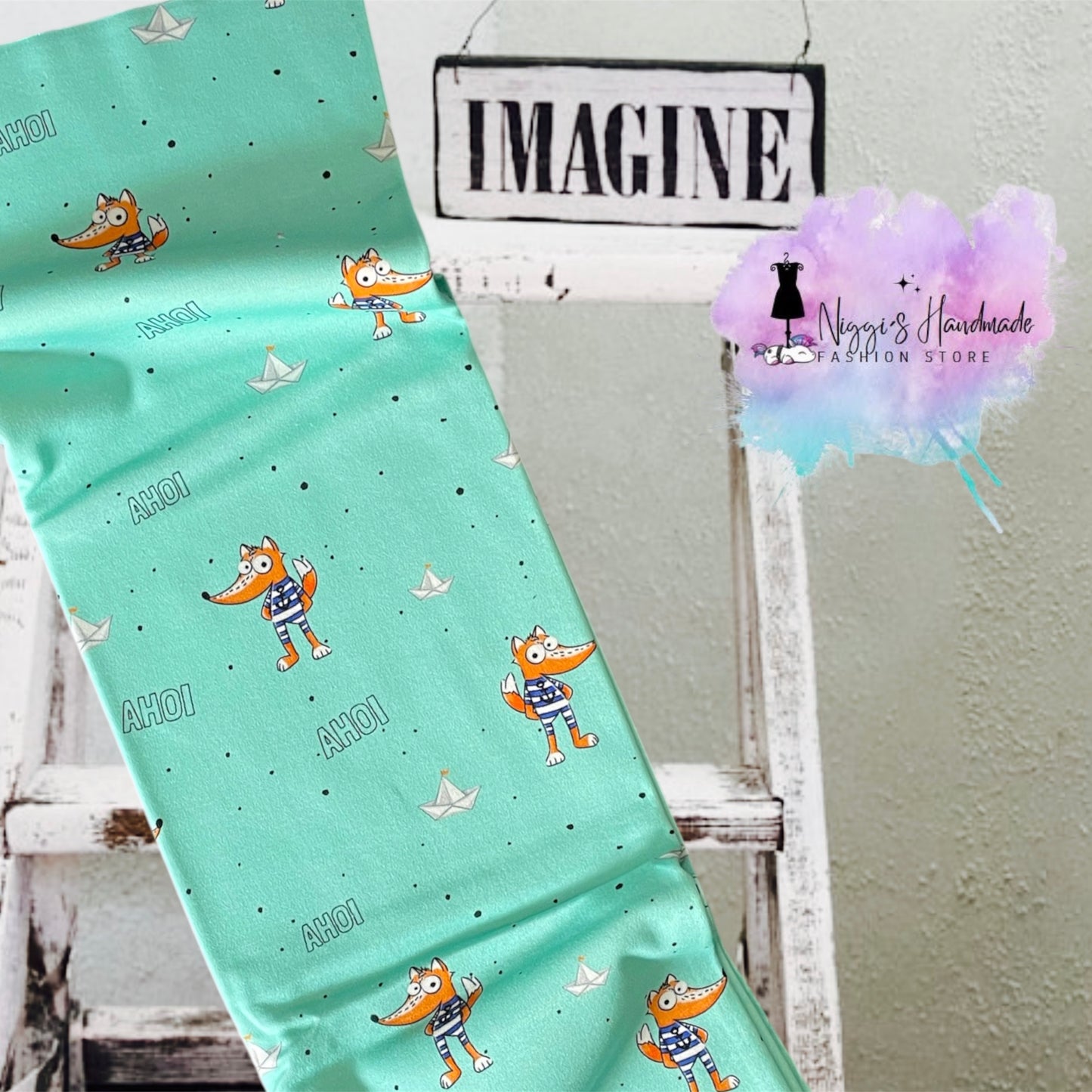 Grinsefuchs Bio Baumwolljersey - Individuell wie du!