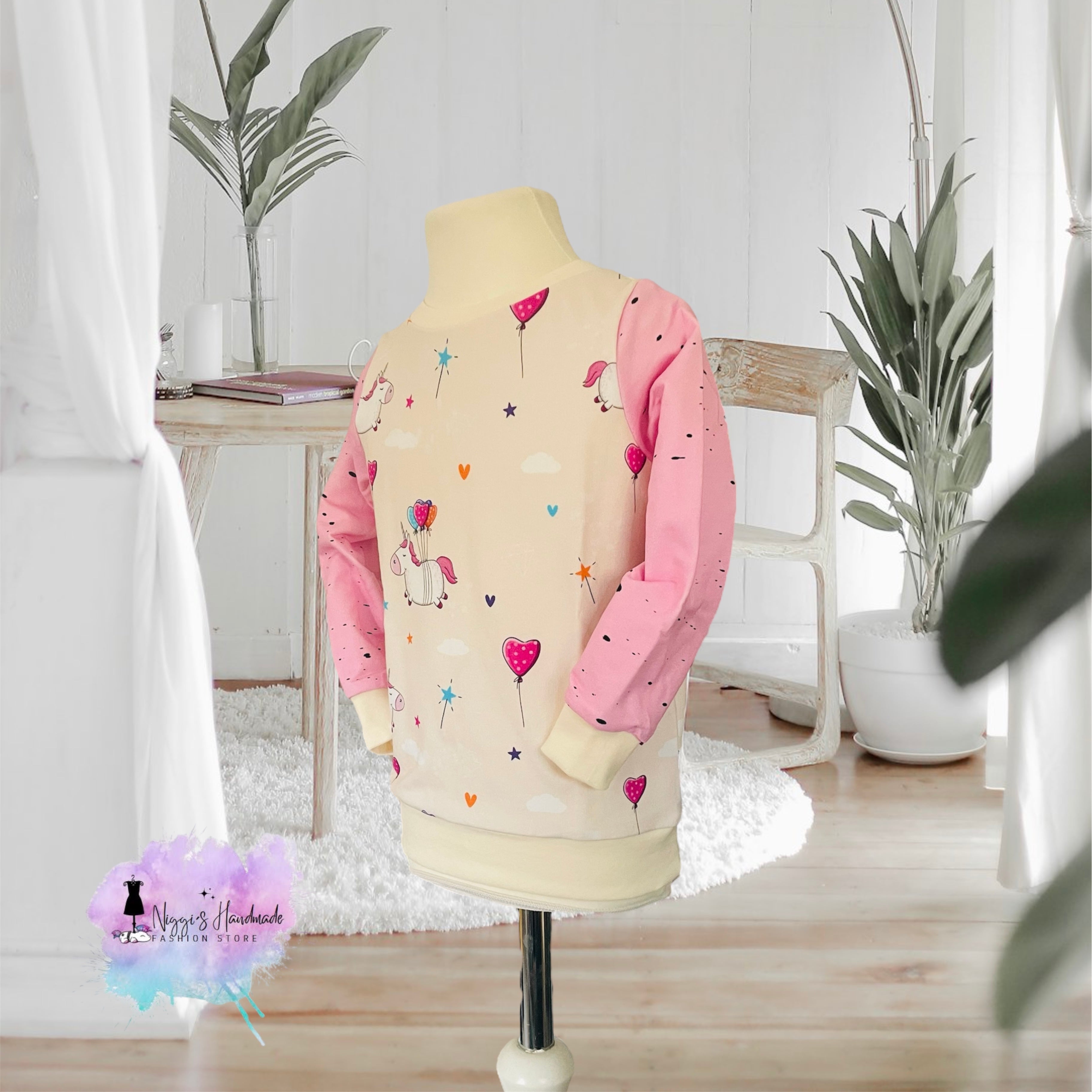 Pummelhorn Pullover Gr. 86 - pink