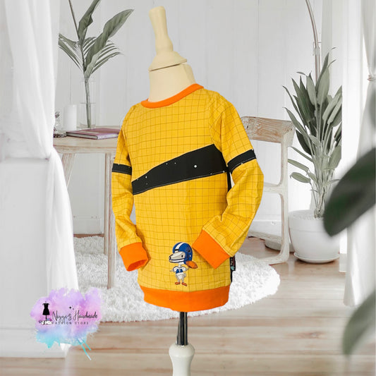 Football Dachs Pullover Gr. 98